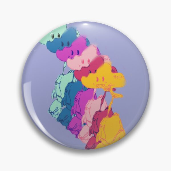 Item preview, Awkward Cloud Inspired by Joseph's Technicolor Dreamcoat designed and sold by MonsoonartsbyM.
