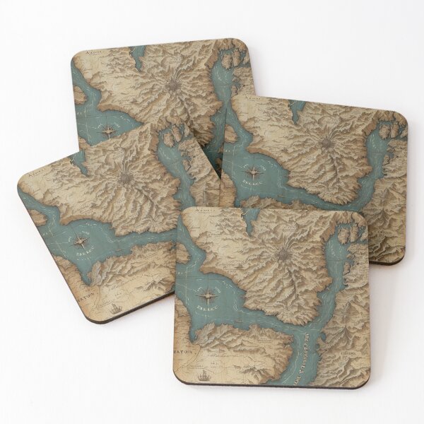 Item preview, medieval and vintage map designed and sold by PharaonicArtist.
