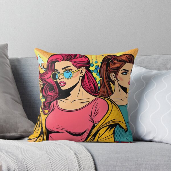 Artikelvorschau, Pop Femme Power: Dynamische Frauen entworfen und verkauft von StickerStudio27.