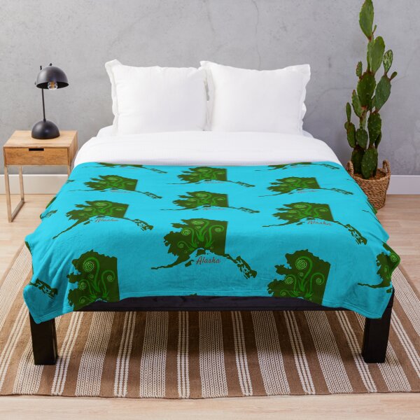 Item preview, Alaska with Fiddleheads  designed and sold by oconnelltia.