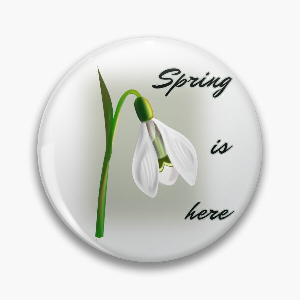 Item preview, Spring Is Here. Beautiful Snowdrop Flower designed and sold by Rebel-Design.