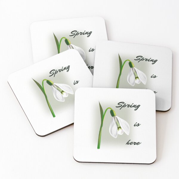 Item preview, Spring Is Here. Beautiful Snowdrop Flower designed and sold by Rebel-Design.