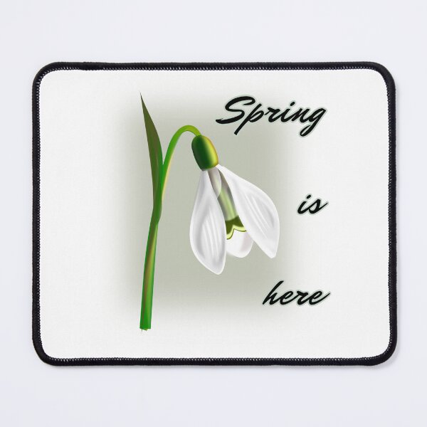 Item preview, Spring Is Here. Beautiful Snowdrop Flower designed and sold by Rebel-Design.