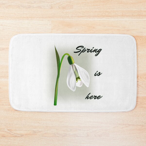 Item preview, Spring Is Here. Beautiful Snowdrop Flower designed and sold by Rebel-Design.