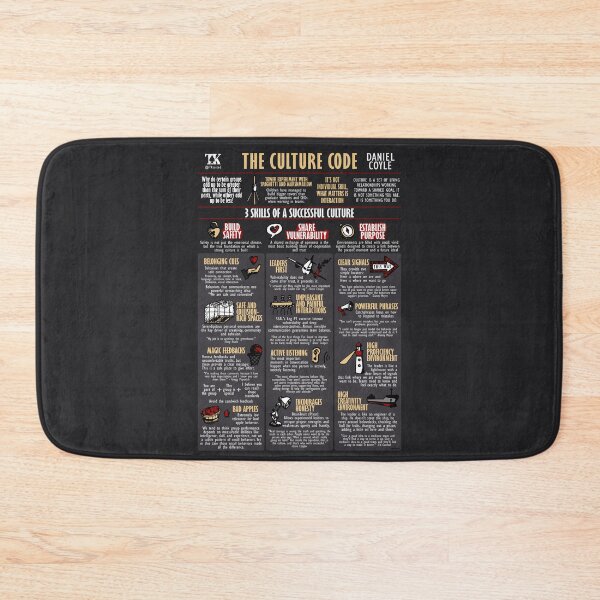 Item preview, Visual Summary The Culture Code (Daniel Coyle) designed and sold by TKsuited.