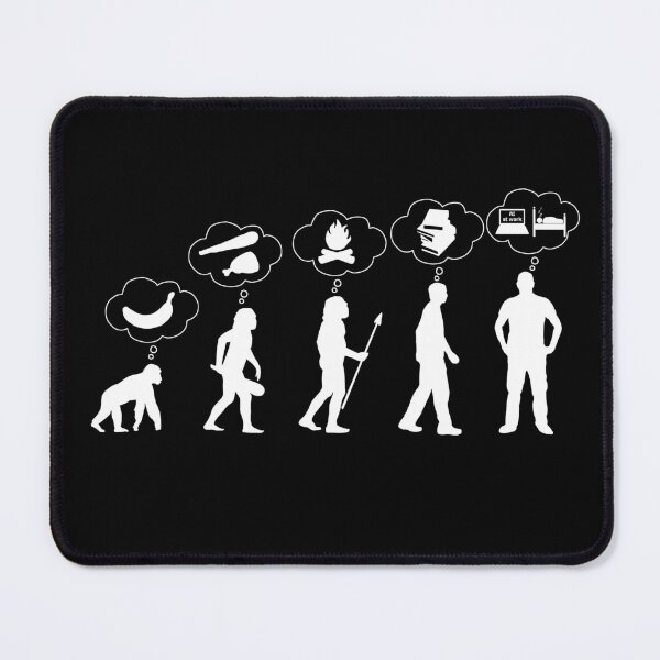 Item preview, Human evolution timeline, thinking, mankind thoughts designed and sold by FABulousStudio.