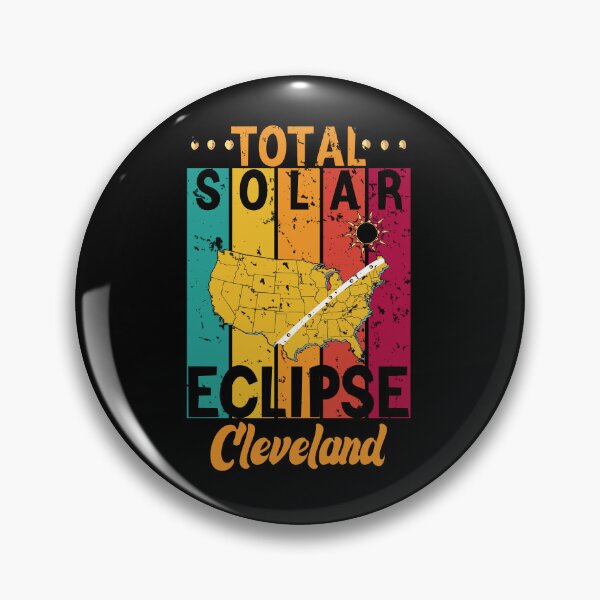 Item preview, Eclipse Memories In Cleveland, Total Solar Sclipse Funny Vintage Retro USA 08.04.2024 designed and sold by ArtByKatti.
