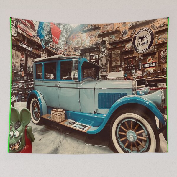 Item preview, Duesenberg in a Classic Car Garage designed and sold by MudmanExpress.