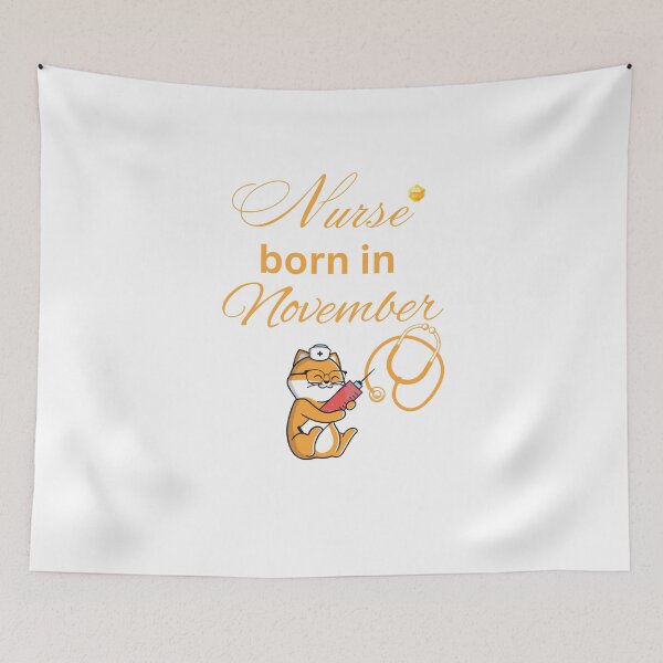 Item preview, Nurse Born in November designed and sold by DuchessNursDsgn.