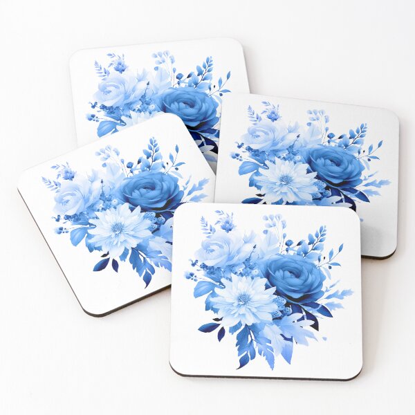 Artikelvorschau, Flower bouquet blue denim design trend color entworfen und verkauft von Robert Biedermann.