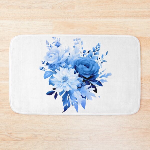 Artikelvorschau, Flower bouquet blue denim design trend color entworfen und verkauft von Robert Biedermann.