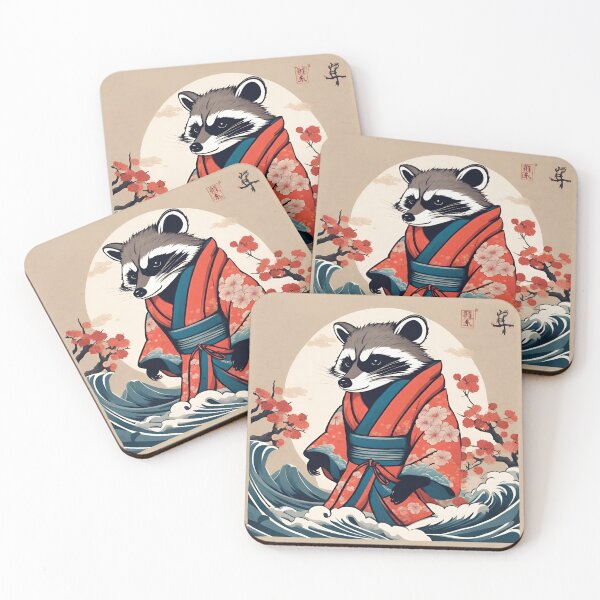 Item preview, Whiskered Elegance: A Japanese-Inspired Illustration  designed and sold by Emilyprintart.