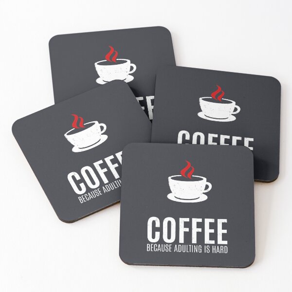 Item preview, Coffee Because Adulting Is Hard designed and sold by Alfredus.