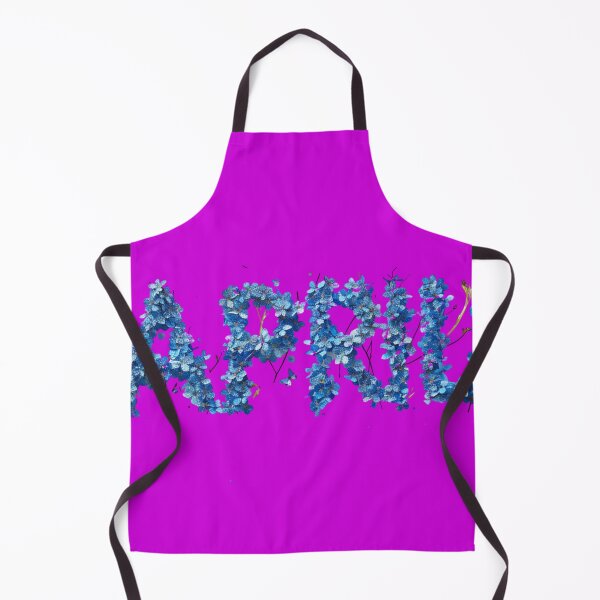 Item preview, APRIL Flutter: Handcrafted Butterfly Typography designed and sold by Ace Apparel  Attire.