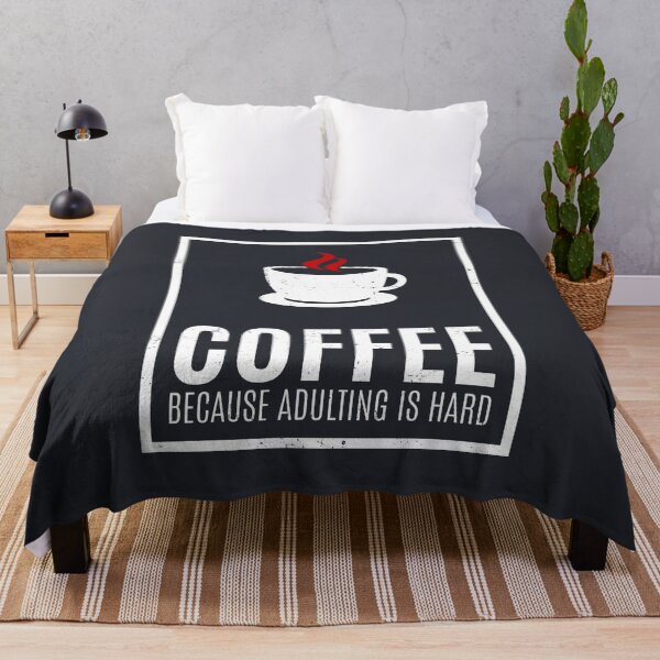 Item preview, Coffee Because Adulting Is Hard designed and sold by Alfredus.