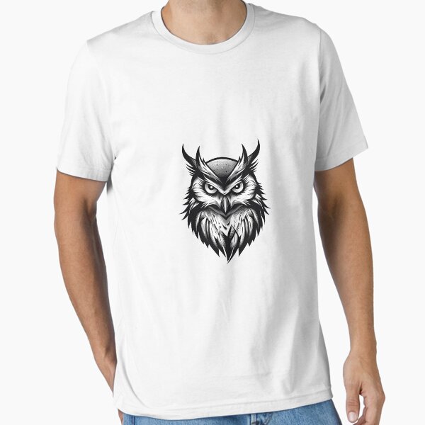 Item preview, Geometric Owl-Pixelated Hoot designed and sold by NegarinFashions.