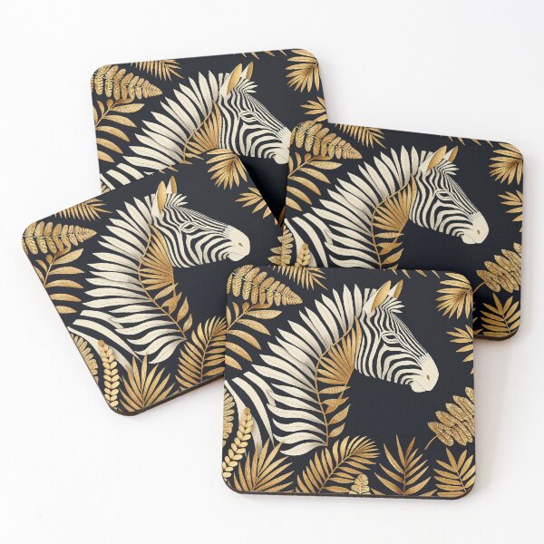Item preview, Zebras in the Golden Rainforest designed and sold by zzz888.