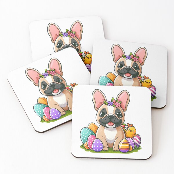 Item preview, Frenchie Floral Royalty: Easter Delight designed and sold by EpicPaws.
