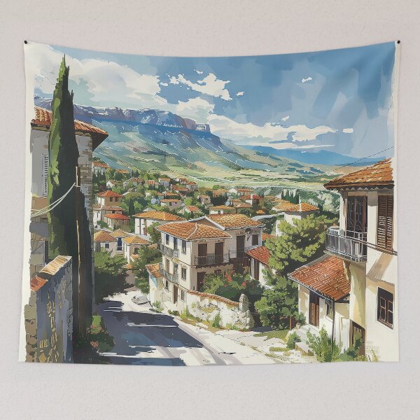 Item preview, Albania Digital Illustration designed and sold by ComicsFactory.