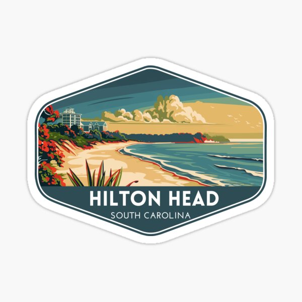 Aperçu de l'œuvre Souvenir de voyage de Hilton Head en Caroline du Sud créée et vendue par electricninja.