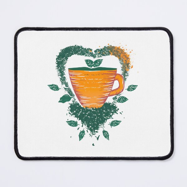 Item preview, Embrace of Green Tea Harmony - Nature's Love in a Cup designed and sold by VoyteksDesigns.