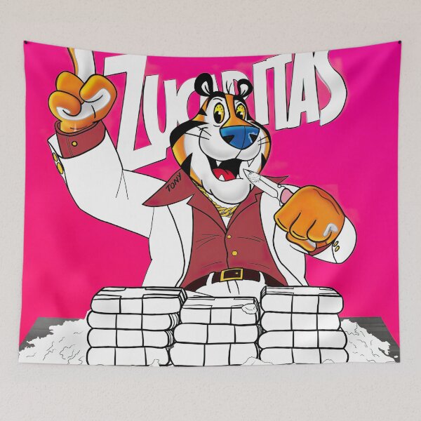 Item preview, Tony the Tiger meets Tony Montana designed and sold by WeedLoveJesus.