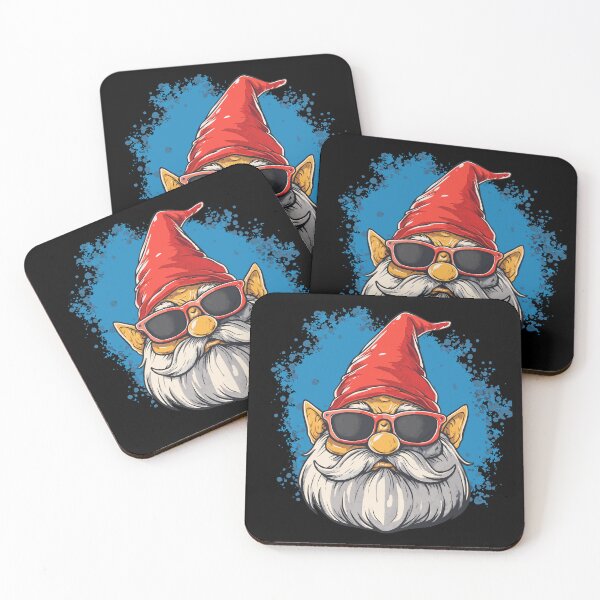 Item preview, Funny garden gnome with sunglasses designed and sold by drizzd.