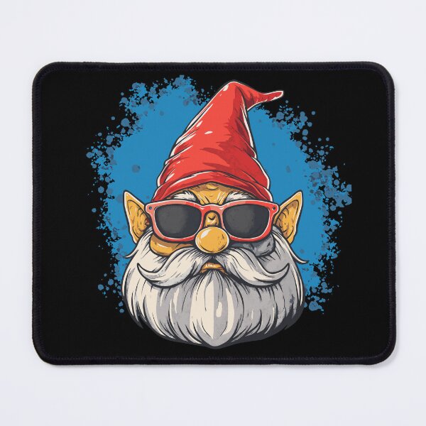 Item preview, Funny garden gnome with sunglasses designed and sold by drizzd.