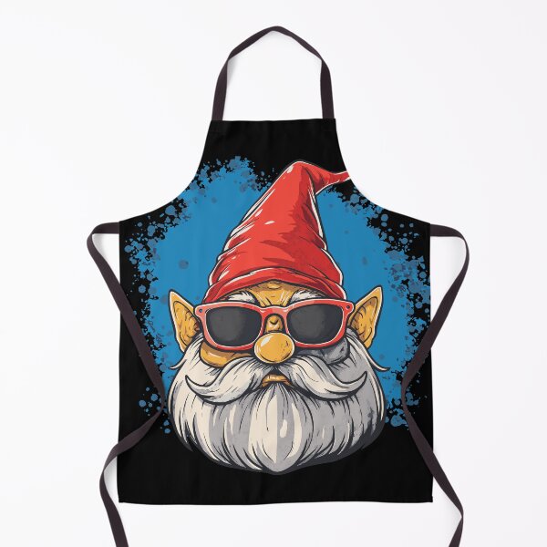Item preview, Funny garden gnome with sunglasses designed and sold by drizzd.