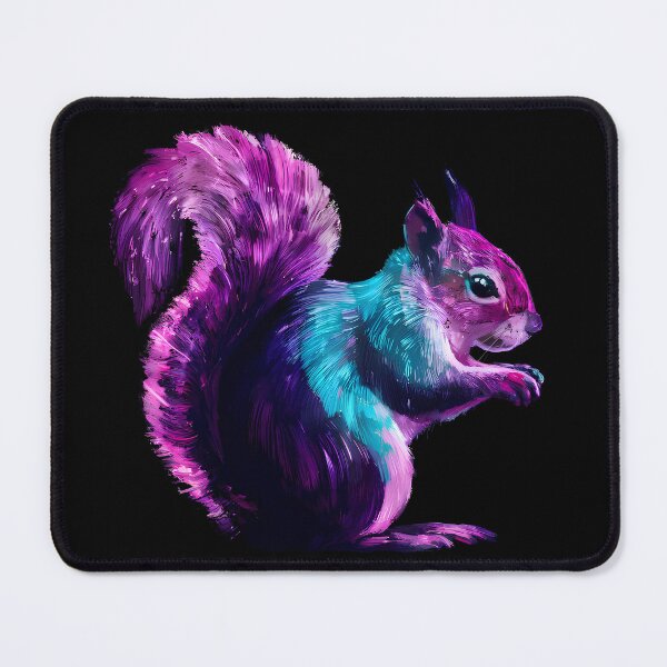 Item preview, Neon squirrel painting designed and sold by Paul-Place.