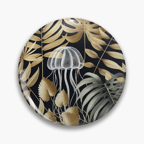 Item preview, Jellyfish in the Golden Rainforest designed and sold by zzz888.