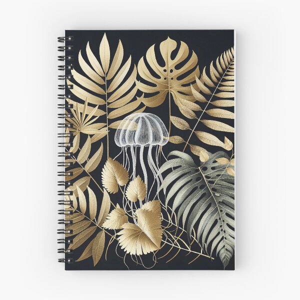 Item preview, Jellyfish in the Golden Rainforest designed and sold by zzz888.