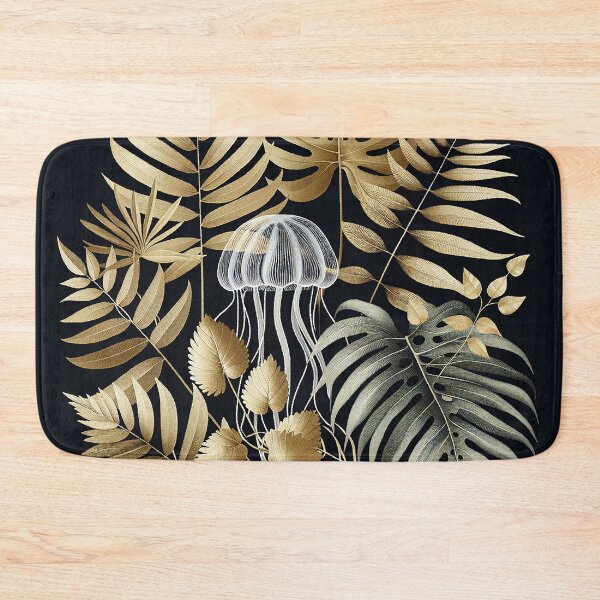 Item preview, Jellyfish in the Golden Rainforest designed and sold by zzz888.