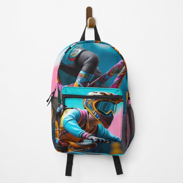 Item preview, Trailblaze Spectrum: Detailed and Colorful MTB Rider designed and sold by GrizzlyCollective.