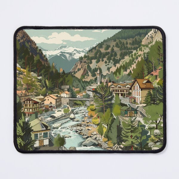 Item preview, Andorra Digital Illustration designed and sold by ComicsFactory.