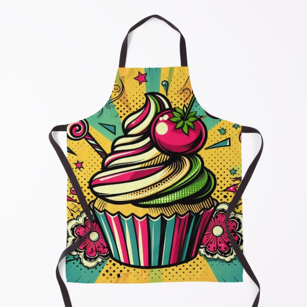 Item preview, Pop Art Delights: Decorative Cupcake Designs designed and sold by StickerStudio27.