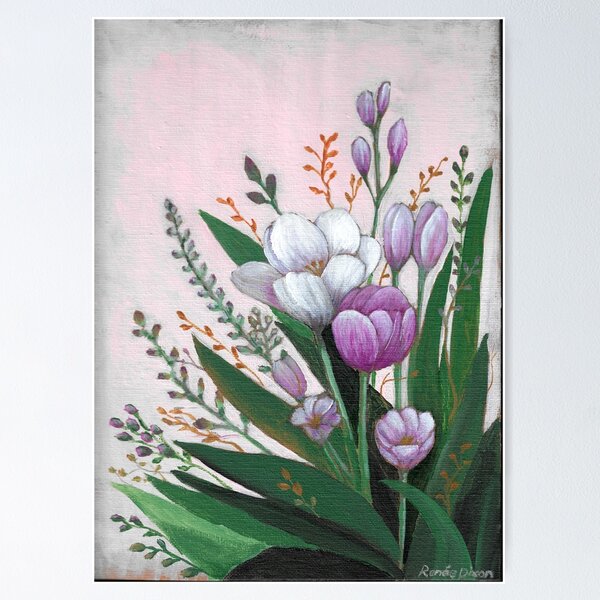 Item preview, Spring Tulips designed and sold by ReneeDixonArt.