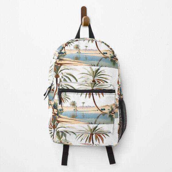 Item preview, A Quiet Desert Oasis—Sand Dunes and Date Palms designed and sold by AspirationalArt.
