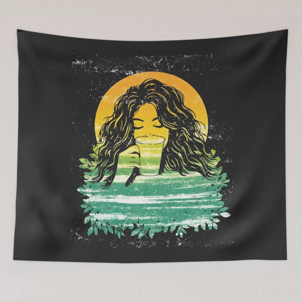 Item preview, Green Tea Serenity - Blissful Sip Amidst Nature designed and sold by VoyteksDesigns.