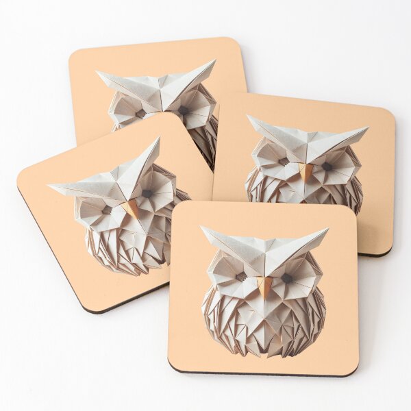 Item preview, Origami paper owl designed and sold by PlumeUniverse.