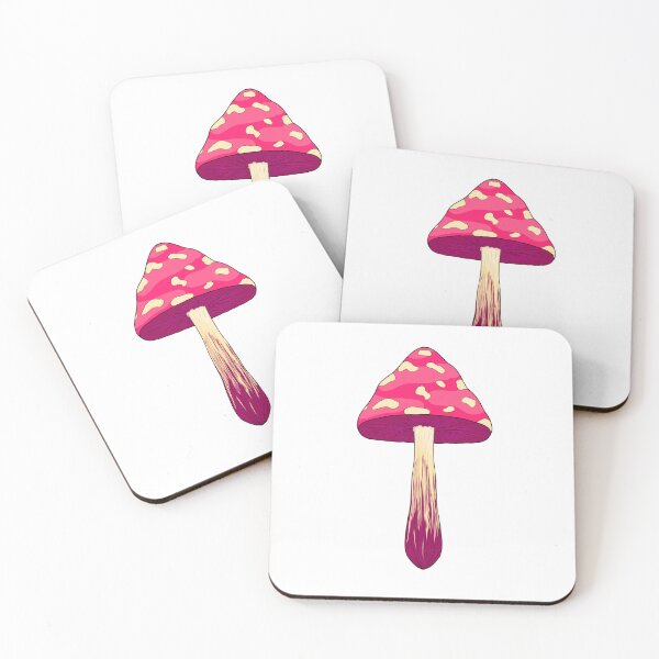 Item preview, Pink & Beige Mushroom :) designed and sold by ShatteredFrost.