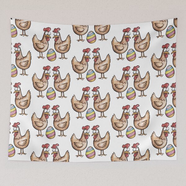 Item preview, Adorable chickens and Easter egg designed and sold by MagelliShop.
