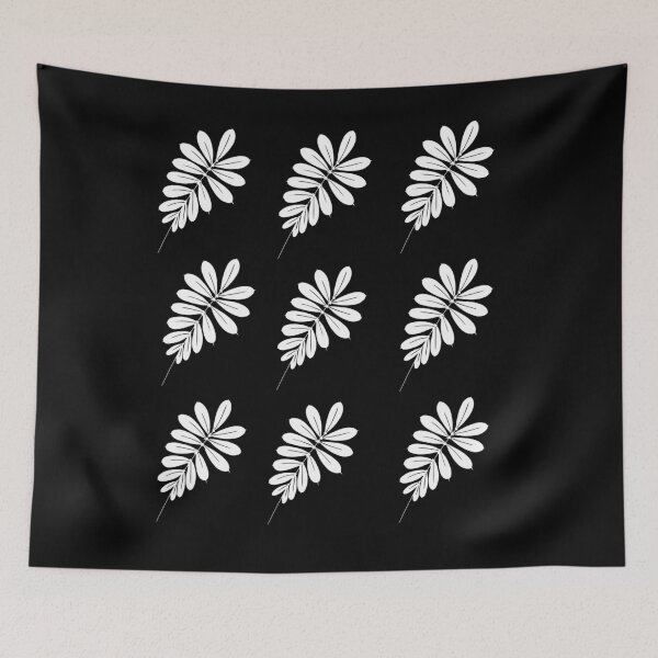 Item preview, Leaf Magic woodland, Cottage-core Flowers Floral Throw Blanket  designed and sold by LLdreams.