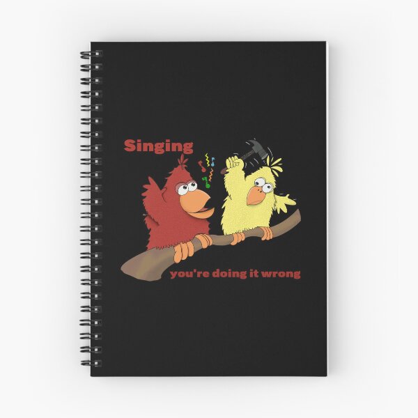 Item preview, Singing, you're doing it wrong designed and sold by YoshiArtDesign.