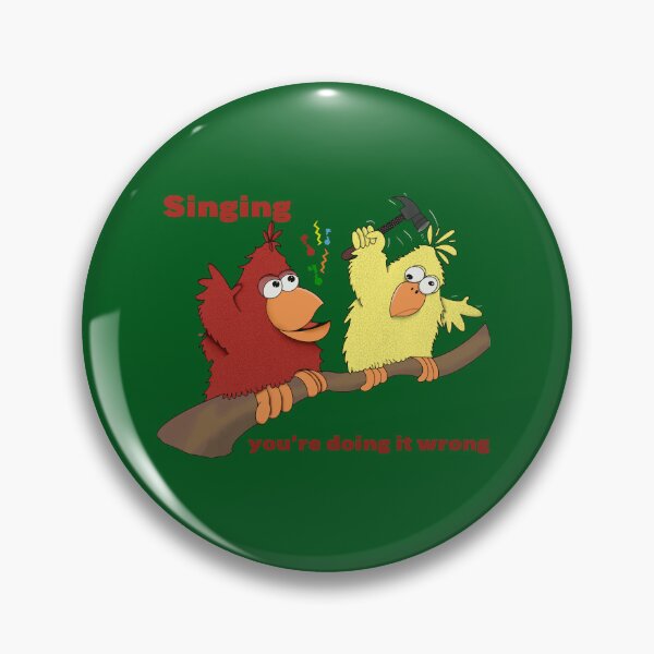 Item preview, Singing, you're doing it wrong designed and sold by YoshiArtDesign.