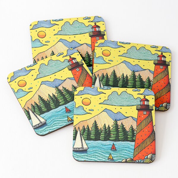 Item preview, Beacon of the Breezy Bay designed and sold by ramboe.