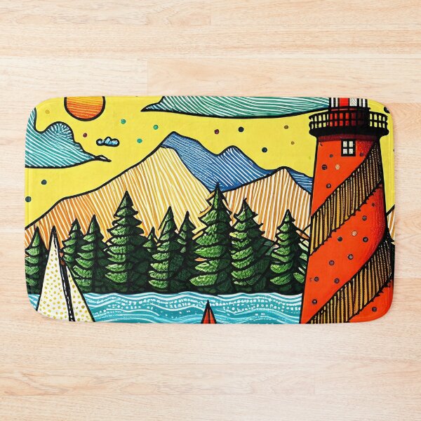 Item preview, Beacon of the Breezy Bay designed and sold by ramboe.