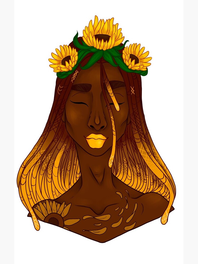 the sunflower by gabiioartist