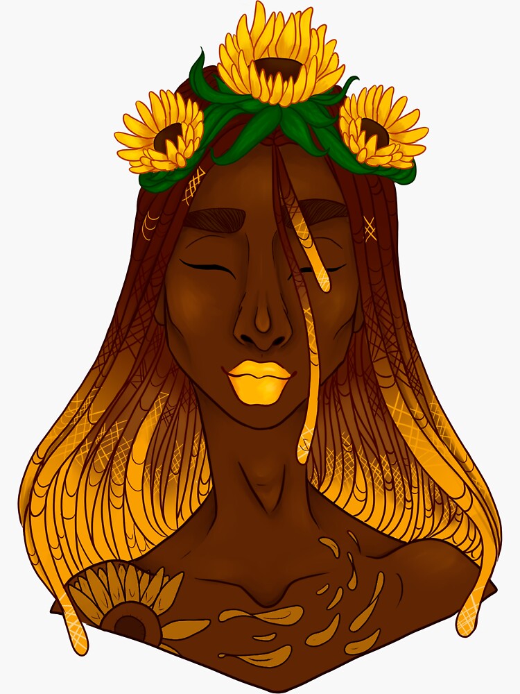 the sunflower by gabiioartist