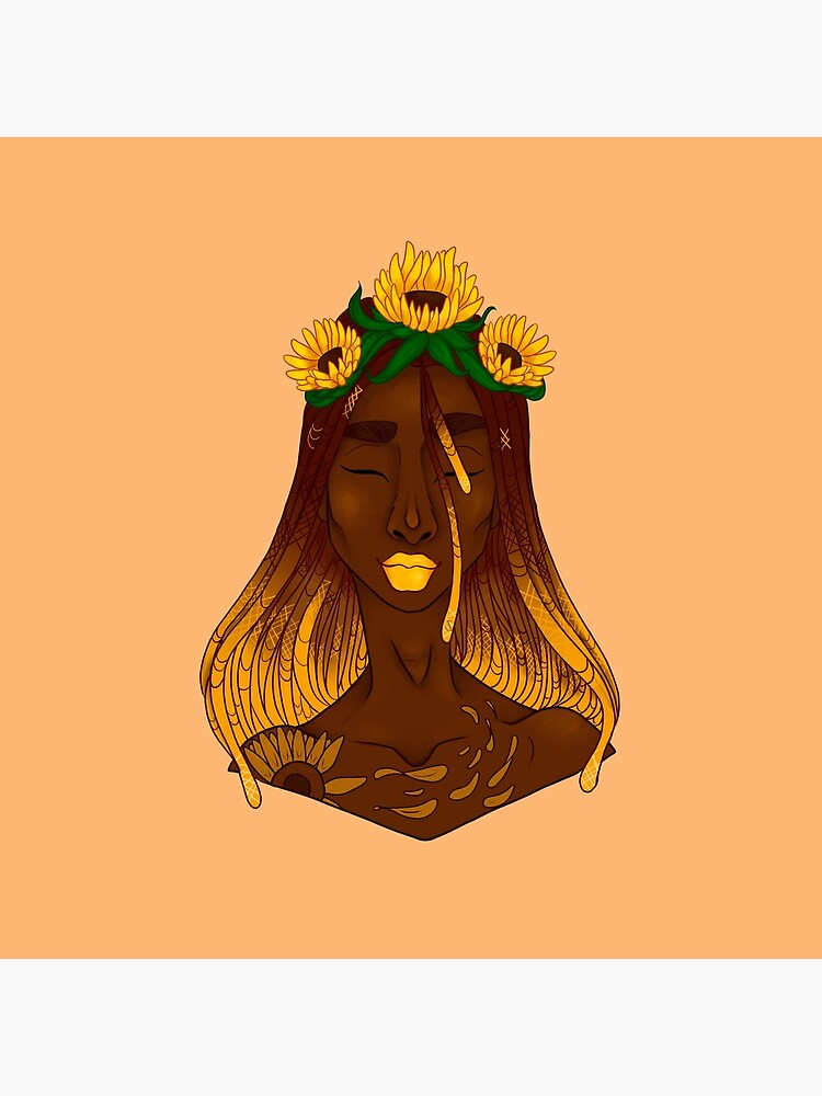 the sunflower by gabiioartist
